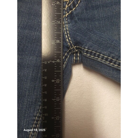 Silver Suki Surplus Bootcut Flap Pocket Women's Blue Jeans 30x30 EUC - Picture 4 of 8